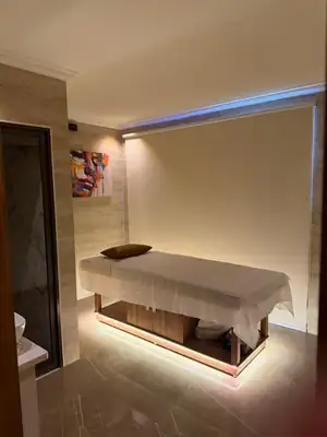 A treatment room at Rosette Spa
